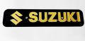 SUZU.KI logo for Motorcycle bike number plate.