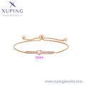 X000602507 xuping jewelry Trendy new heart-shaped creative bracelet 18K gold simple and lovely personality women bracelet.