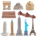 GC 10pcs World Architectural Models Cognitive Characteristic Landmark Architectural Ornaments Toys For Kids. 