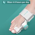 Bunion Corrector Unisex Foot Hallux Valgus Braces Rotatable with Knob Toe Separator Straightener Adjustable for Pedicure. 