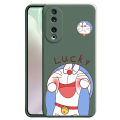 Honor 90 Lite 70 Pro +Plus 50 Lite Cute Lucky Doraemon Phone Cover Liquid Silicon Case Shockproof Casing. 