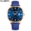 CUENA Men Watch Mechanical Tourbillon Luxury Fashion Brand Leather Male Sport Watches Automatic Watch.