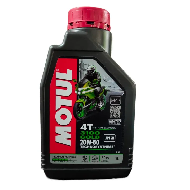 MOTUL%203100%204T%20Gold%20Technosynthese%20Engine%20Oil%2020W50%20(1%20Liter)%20-%20Image%205