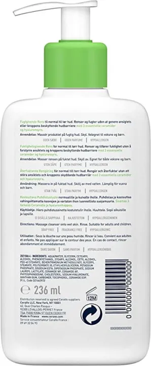 CeraVe%20Hydrating%20Cleanser%20For%20Normal%20To%20Dry%20Skin%20236%20ml%20-%20Image%204