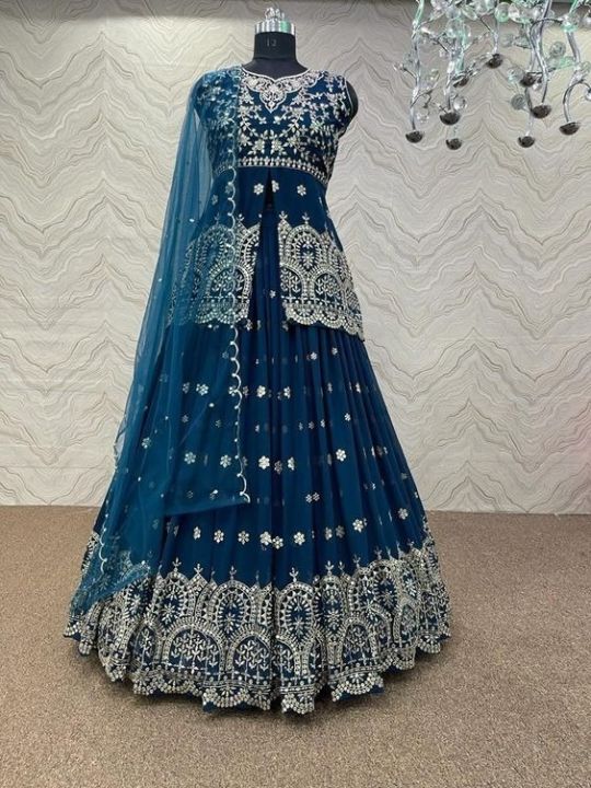 Readymade%20Georgette%20Embroidery%20Party%20Dress%2044%20-%20Image%204
