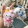 Kawaii Plush Doll Toy Cute Cartoon Hello Kitty Kuromi My Melody Cinnamoroll Plushie Keychain Bags Pendant Decoration Gift ANLAN. 