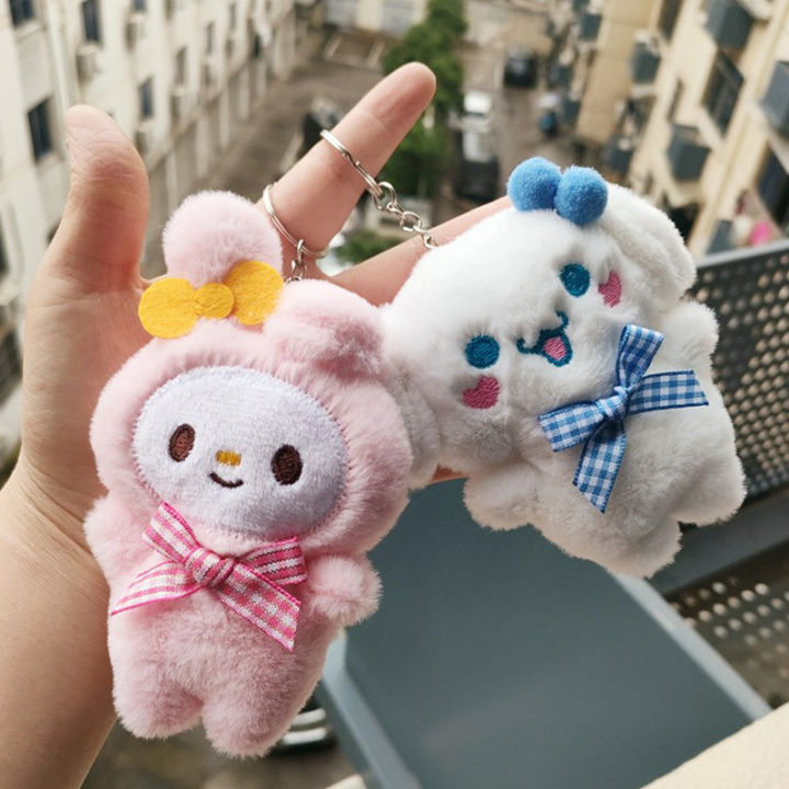 Kawaii%20Plush%20Doll%20Toy%20Cute%20Cartoon%20Hello%20Kitty%20Kuromi%20My%20Melody%20Cinnamoroll%20Plushie%20Keychain%20Bags%20Pendant%20Decoration%20Gift%20ANLAN%20-%20Image%202
