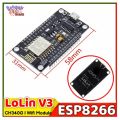 NodeMcu Esp8266 V3 CH340 Lua WIFI Internet Of Things Development Lolin Board Based ESP8266 CH 340 Wireless Module ESP-12E.