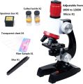 1200 Times Microscope Toys Primary School Biological Science Experiment Equipment Kids Educational Toys Microscope Kit. 