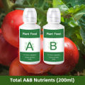 YIERYI Hydroponic AB Fertilizer, Hydroponic Nutrient Solution, Soilless Cultivation Nutrient Solution. 