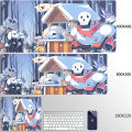 Undertale Large Gaming Mouse Pad Computer Keyboard Accessories Mousepad PC Gamer Laptop Mouse Mat XXL Carpet Mat Desk Pad 80x30.