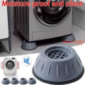 NR Mart - 4 Piece Anti-Vibration Foot Pad Washing Machine Rubber Mat Anti-Vibration Pad Dryer Non-Slip Universal Fixed Washing Machine Stand.