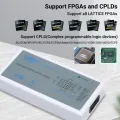 KOGEEK USB ispDownload Cable USB ISP Programmer JTAG SPI Flash USB Programming Cable Development Kit with 8-Pin/10-Pin Adapters for Programming LATTICE FPGA CPLD Development Boards Support Windows. 
