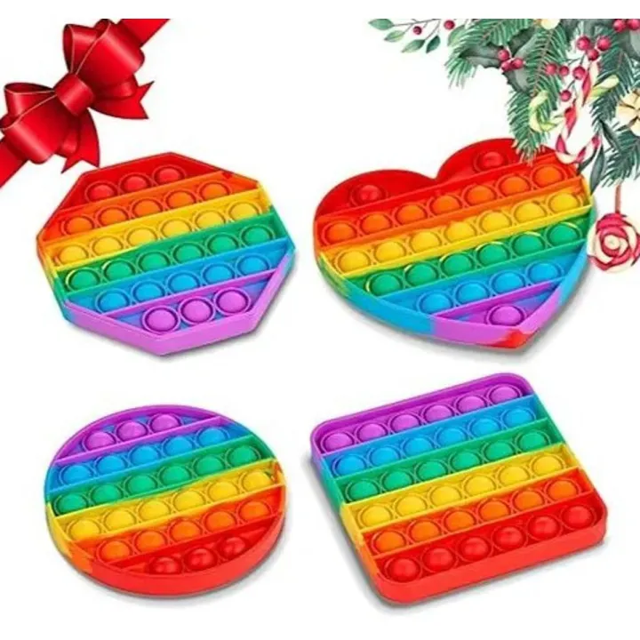 Pop It Fidget Toys Pop Its Fidgets, Fidget Toy Pack Poppet Figit