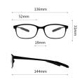 Unisex Reading Glasses Men Women Ultra-light Frame Anti Blue Ray Fashion Hyperopia Eyewear Presbyopic Elderly Eyeglasses. 