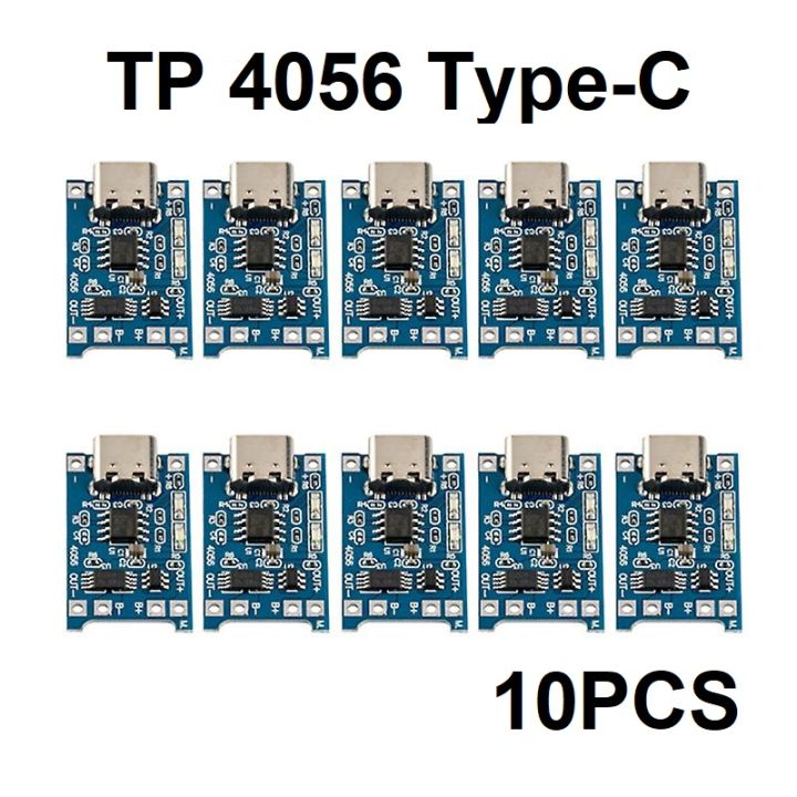 TP4056%20Lithium%20Battery%20Charger%20With%20Protection%20Type%20C%20(10pcs)%20-%20Image%202