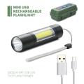 Torch Light Mini Usb Rechargeable /Rechargeable Flashlight Torch Led Usb Portable - Charger Light. 