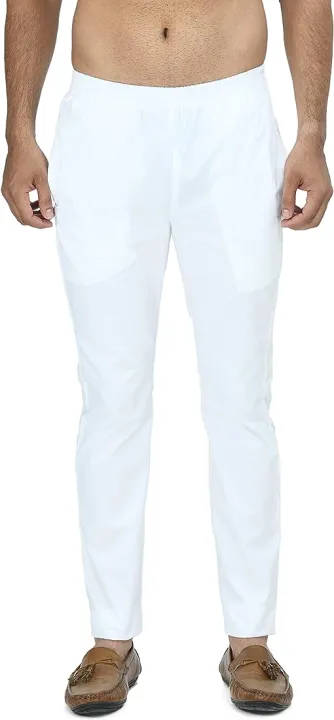 New%20Stylish%20White%20Color%20Narrow%20%20Pajama%20For%20Men%20-%20Image%202
