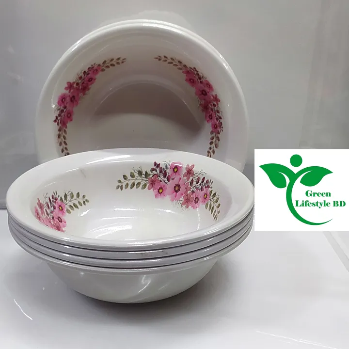 Melamine%20Soup%20Bowl/Bati%204/6%20Pcs%20Set%205.8"%20Round%20Multi%20Design%20Print%20(Hard%20Melamine)%20-%20Image%205