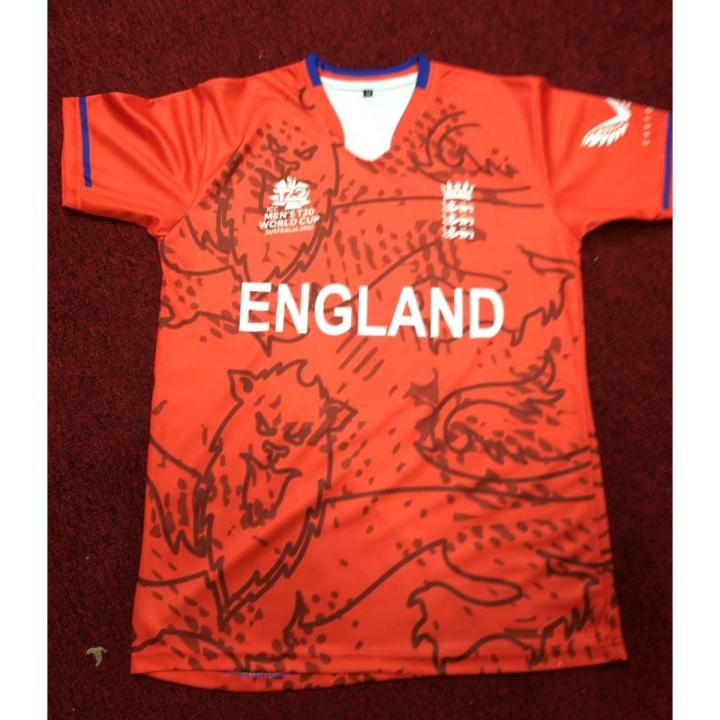 England T20 World Cup Home Jersey 2022 Premium Quality Short Sleeves