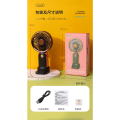 DIANDI DD-8024 Rechargeable Stylish Mini Hand Fan For Indoor & Outdoor Use - Multicolor. 
