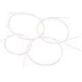 4pcs White Nylon Ukulele String Set.