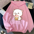 Kawaii Bubu Dudu Print Hoodies Cartoon Tops Winter Clothes Women Harajuku Long Sleeve Hoodie Casual Y2k Sweatshirt Tracksuit Men. 