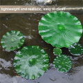 10 Pieces 5 Kinds Artificial Floating Foam Lotus Leaves Lily Pond.