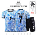 2425 Cup ortugal jersey size 7 Cristia onaldo football jersey set for bo and girls, sports training ching batch for competitions. 