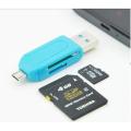 OTG Memory Card Reader for Android, PC, Laptop USB 2.0. 