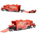 【happy one】Disney Pixar 4 Truck McQueen Uncle 1:55 Diecast Metal Alloy And Plastic Modle Toys Car Gifts For Children.