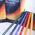 AICRANE Professional 12/24/36/48Colors Oily Colored Pencils Hexagon Wooden Handle Set Artist Painting Drawing Sketch Art Design. 