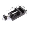 Small Vise Mini Flat Clamp Table Jaw DIY Hand Tools 13.5X6.5X3.6cm.