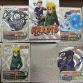54 Pc Naruto Silver Plastic Waterproof Cards - Anime Playing Golden Card Deck Pack With Minato, Itachi, Sakura, Kakashi - Merchandise Gift for Kids & Adults - 55 Pieces of Cards in 1 Box.