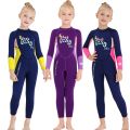 2.5MM Neoprene Wetsuit Children Diving Suits Swimwear Girls Long Sleeve Surfing Swimsuits For Girl Bathing Suit Wetsuits.