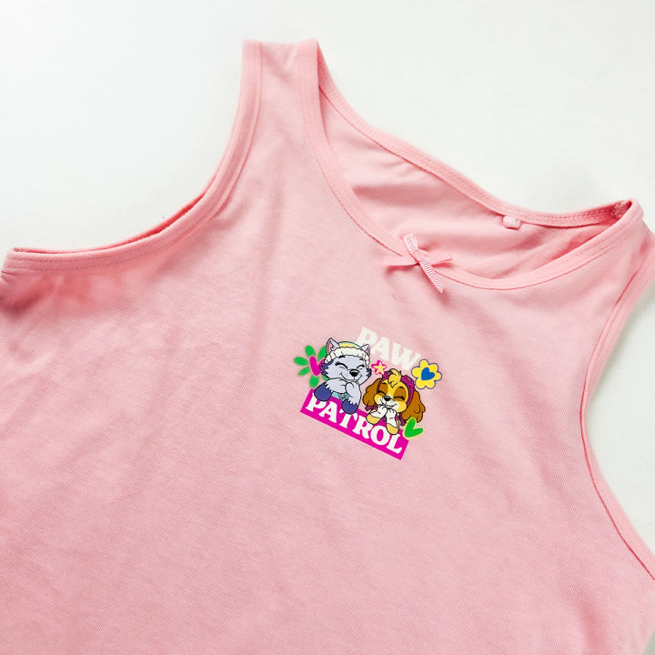 Girl's%20Printed%20Scoop%20Neck%20Soft%20Sleeveless%20Vest%20Tank%20Top%20From%20Levin%20-%20Image%205