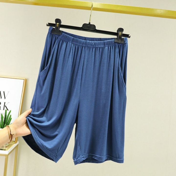 Modal%20baggy%20shorts,%20men's%20summer%20plus-size%20skinny%20cropped%20pants,%20wear%20high-waisted%20pajama%20pants,%20thin%20solid%20color%20slacks%20-%20Image%206