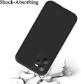 Realme C35 Premium Silicone Matte Soft Phone Case - Black - Phone Back Cover (Back Case Cover For Smartphone).