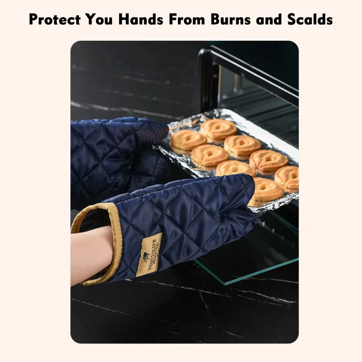 2pcs%20Oven%20Gloves%20Oven%20Mitts%20Baking%20Anti-Scald%20Gloves%20Non-Slip%20Microwave%20Heat%20Insulation%20Gloves%20Kitchen%20Baking%20Mitts%20-%20Image%203