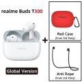 Global Version realme Buds T300 TWS Earphone 30dB Active Noise Cancelling 40 hours battery life Bluetooth5.3 IP55 True Wireless.