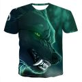 2022 Hot new Men's t shirt 3D Printed Novelty Animal T shirt Funny Short Sleeve Summer Tops Tshirt Male Asian size XXS-6XL.
