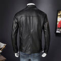 Men Leather Suede Jacket Fashion Autumn Motorcycle Vintage PU Leather Male Winter Bomber Jackets Outerwear Zip Faux Leather Coat.