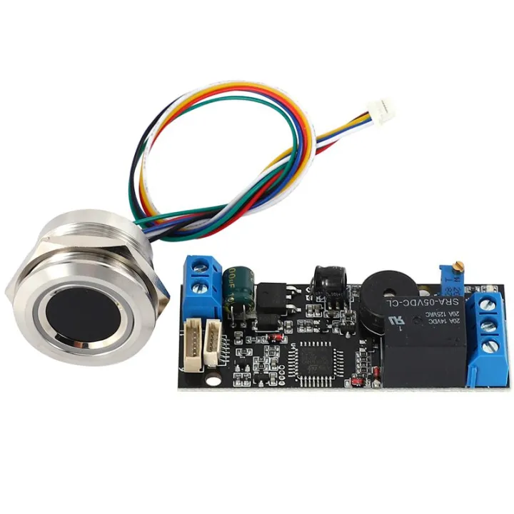 Nax%20K202%20Dc12V%20Low%20Power%20Fingerprint%20Control%20Board%20+%20R503%20Fingerprint%20Module%20Round%20Fingerprint%20Recognition%20Module%20-%20Image%204