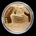 【ZIME】Flyingcloud Commemorative  Titanic Ship Collection Arts Gifts BTC Bit Gift Physical. 