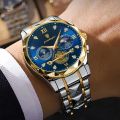POEDAGAR 996 Luxury Man Wristwatch Waterproof Luminous Chronograph Watch for Men Stainless Steel Men's Quartz Watches reloj hombre. 