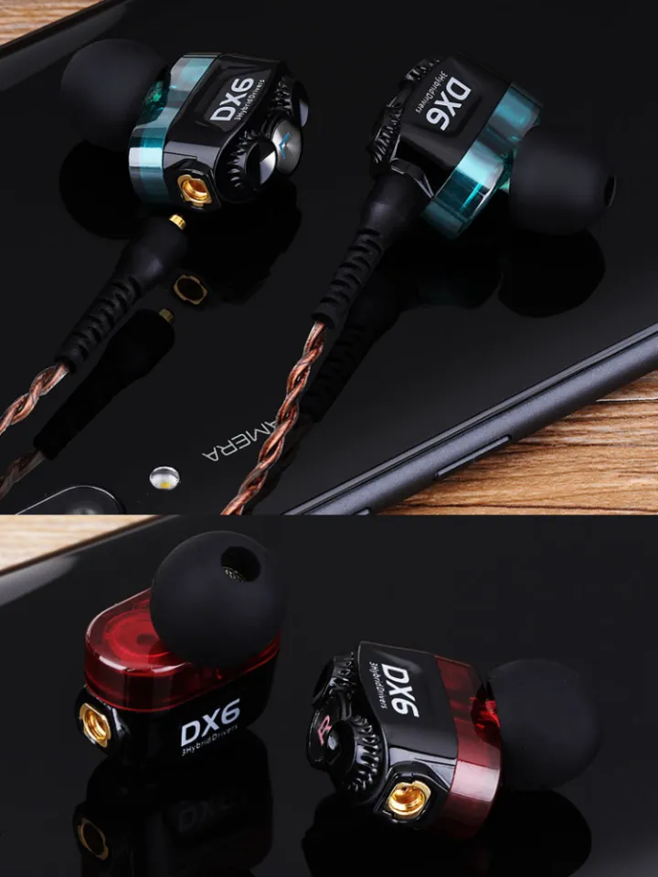 Plextone DX6 Hybrid Drivers Detach Earphone Gaming In-Ear
