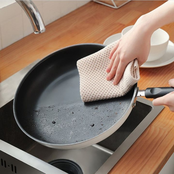 Cotton%20Dishcloth%20Honeycomb%20Towel%20Can%20Be%20Hung%20Square%20Towel%20Household%20Kitchen%20Living%20Room%20Hand%20Towel%20Desktop%20Cleaning%20Cloth%20-%20Image%205
