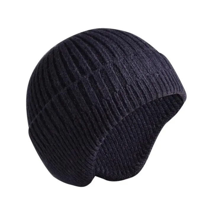 Solid%20Knitted%20Hat%20Winter%20Imitation%20Rabbit%20Fleece%20Hats%20for%20Men%20Warm%20Ear%20Caps%20Autumn%20Beanie%20Hat%20Men's%20Winter%20Cap%20-%20Image%206