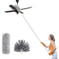 Telescopic Washable Duster, Microfibre Stainless Steel Telescopic Rod and Bendable Brooms, Duster, Long Extendible. 