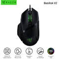Razer Basilisk V2 Gaming Mouse 20000 DPI Optical Sensor Chroma RGB Lighting 11 Programmable Buttons Customizable Scroll Resistance Right-handed Mouse Mice Black. 